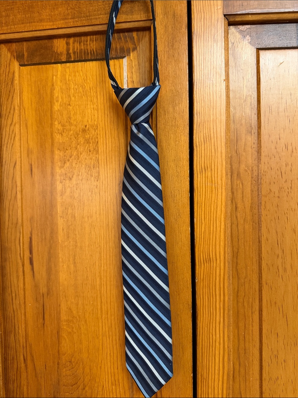 Calvin Klein Boys' Gemstone Stripe Zip Tie Polyester